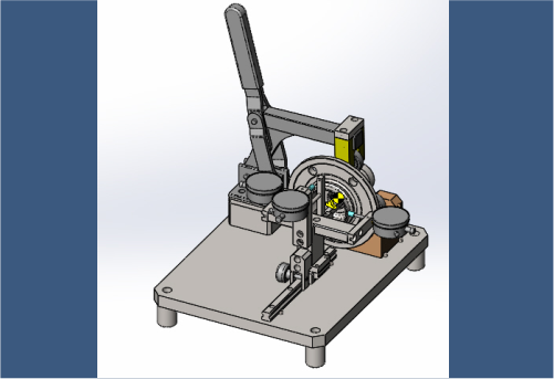 Hub Run Out Checking Fixture